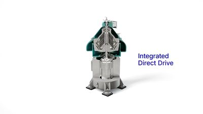 GEA marine Separator with integrated direct drive