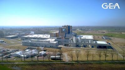 Danone Nutricia plant at Cuijk, in the Netherlands