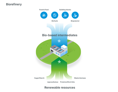 GEA bio-based intermediates