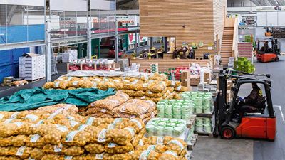 Centro de distribución para alimentos refrigerados y congelados