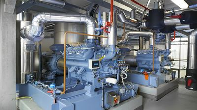 GEA heat pump plant installed at Mars, the Netherlands