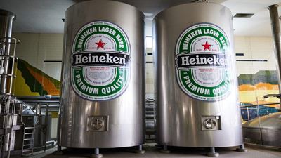 Image 1: Two brewhouse vessels installed by GEA - Source: HEINEKEN UK