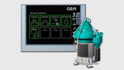 Kit de upgrade GEA marine para separadores centrífugos