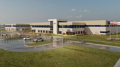 The technology center complements the existing production facility in Janesville and underlines GEA's commitment to innovative and sustainable technologies. Rendering: GEA